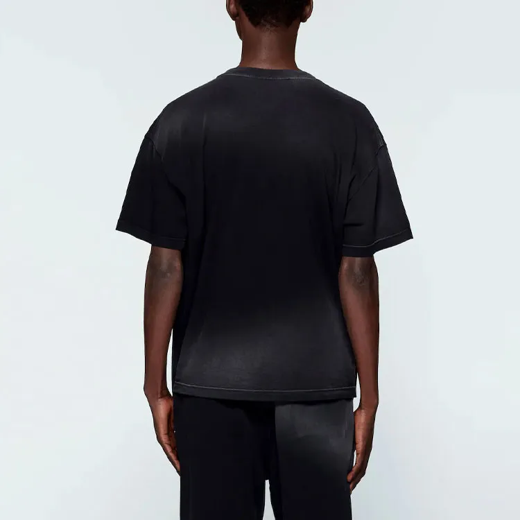 A COLD WALL* Gradient Logo Printed Crewneck T Shirt-4