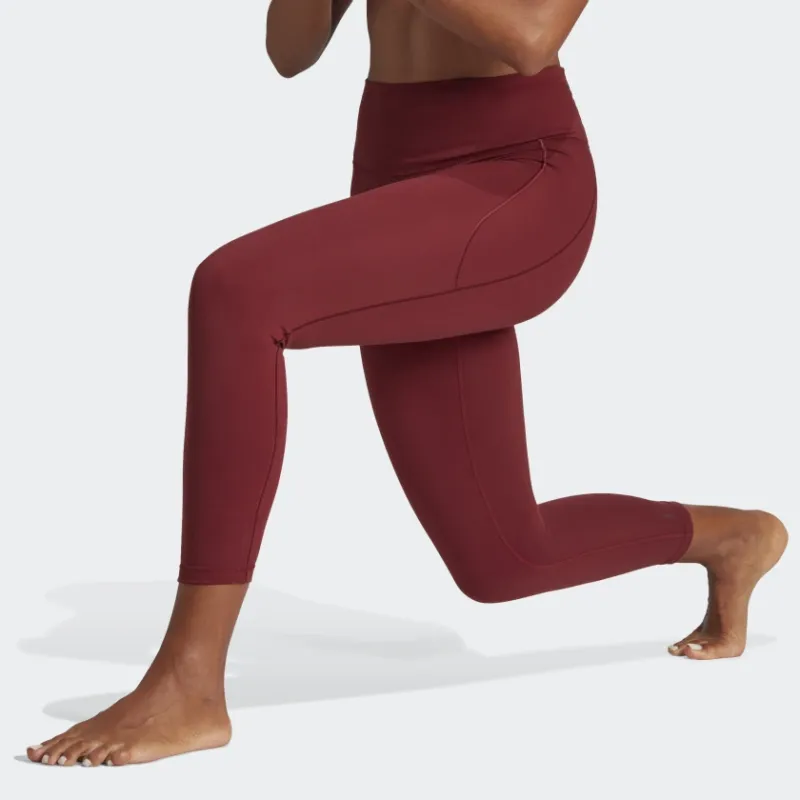 Adidas SS23 Athletic Trousers Women's Contour Red-1