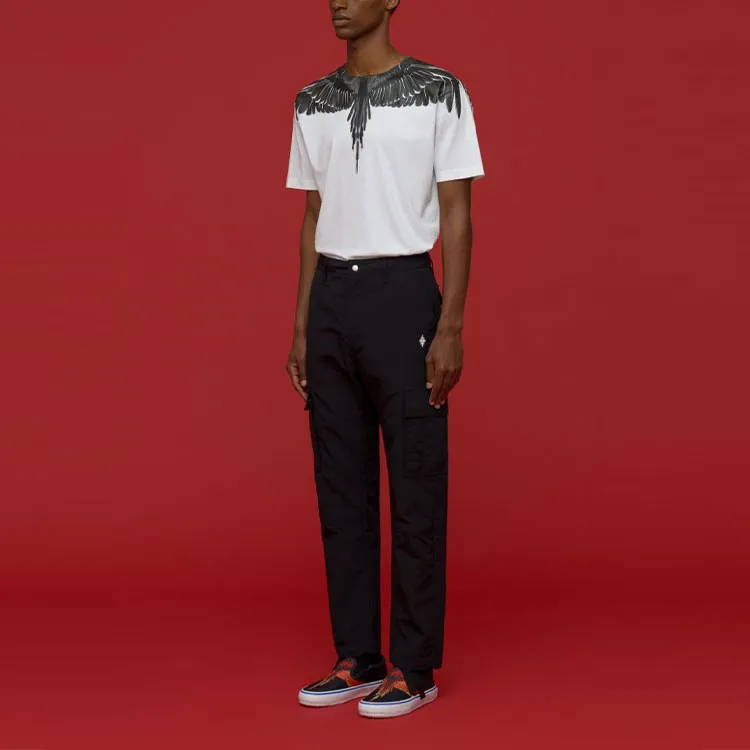 Marcelo Burlon Straight Leg Pants-1
