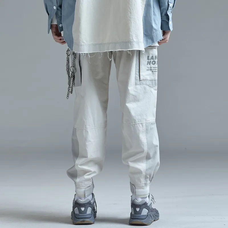Guuka Cargo Pants Unisex Tricolor Optional-3