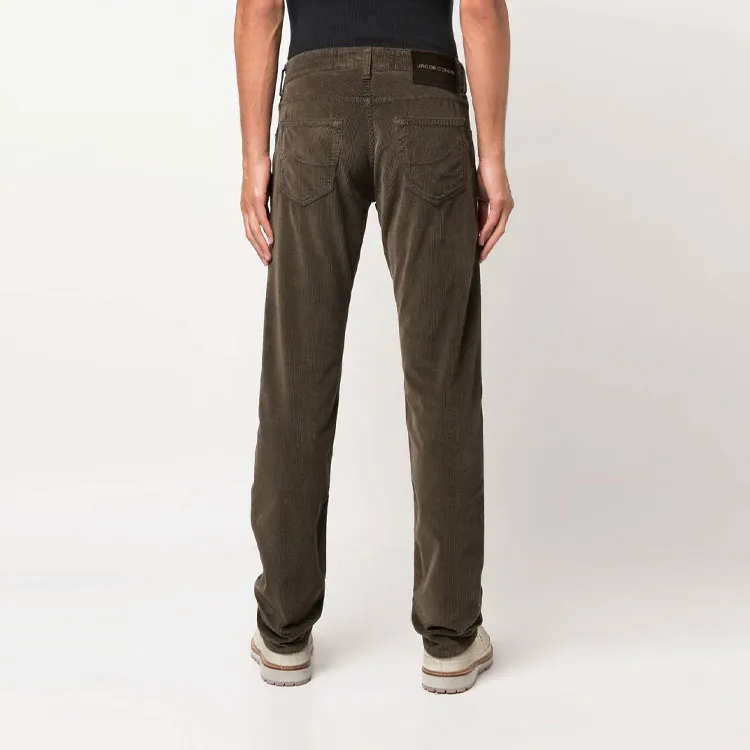 JACOB COHEN Logo Patch Mid Rise Bootcut Jeans-1