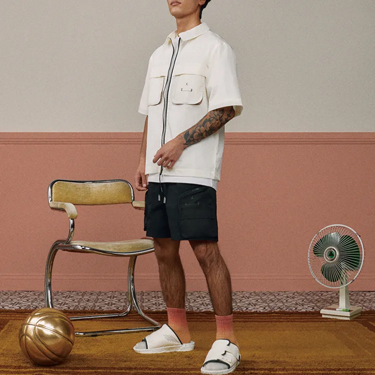 JORDAN Shirts Men White-2
