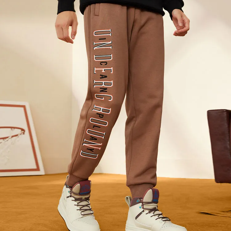 PEAK Knitted Sweatpants Men Dark Brown-3