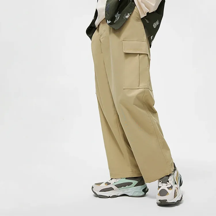 LiNing CF Casual Pants Men's Khaki-3
