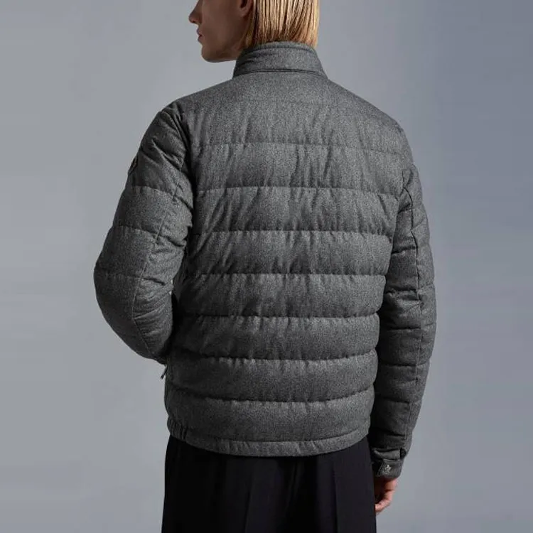 Moncler Acorus Series Down Jackets Men Charcoal Gray-2