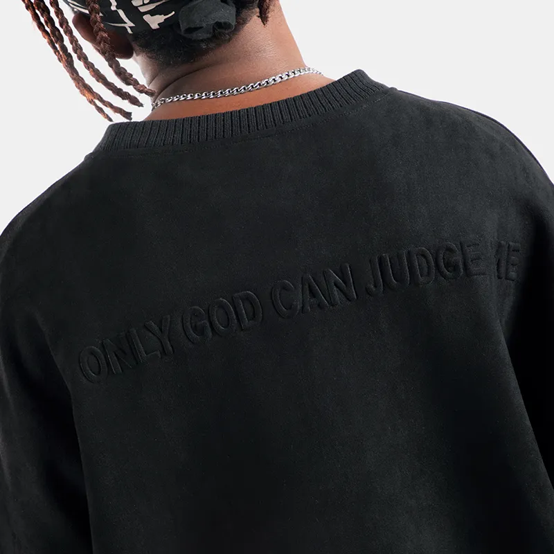 BTW Crew Neck Loose Fit Sweatshirt Unisex-12