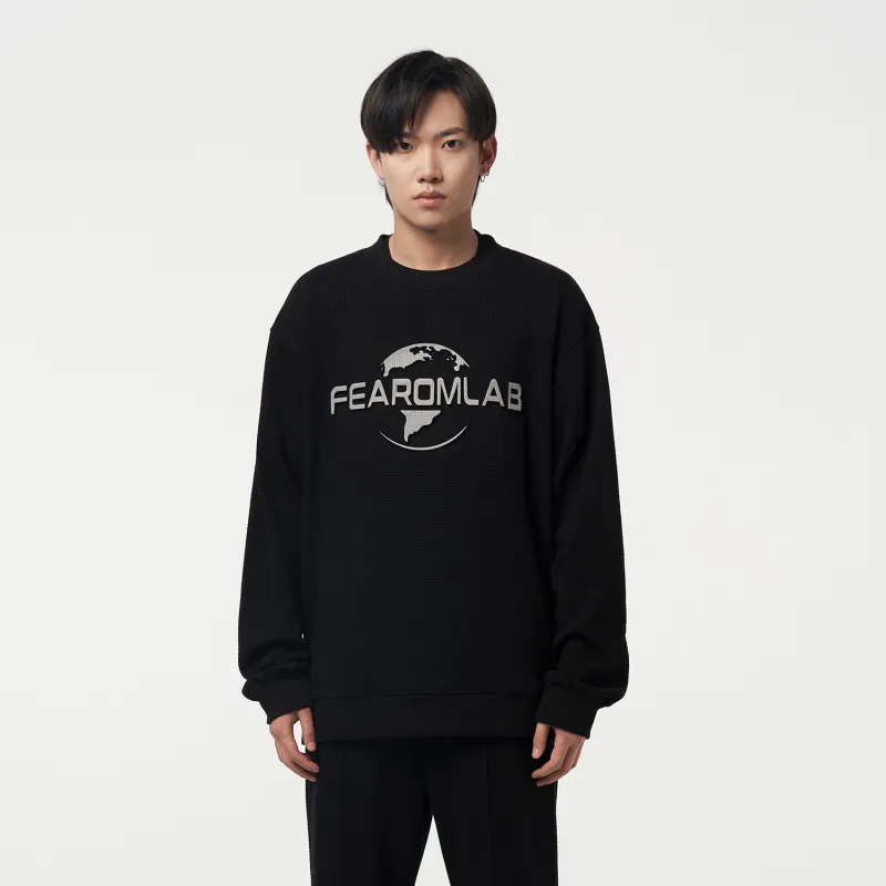 FEAROM Crew Neck Loose Fit Sweatshirt Unisex-2