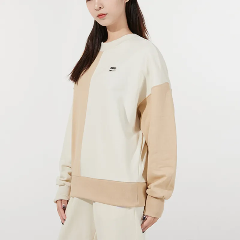 PUMA Sweatshirts Women's Ecru-3