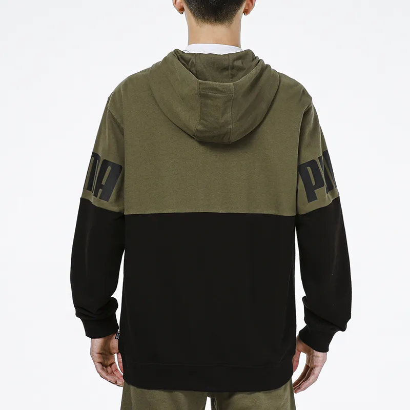 PUMA Jackets Men Green-4