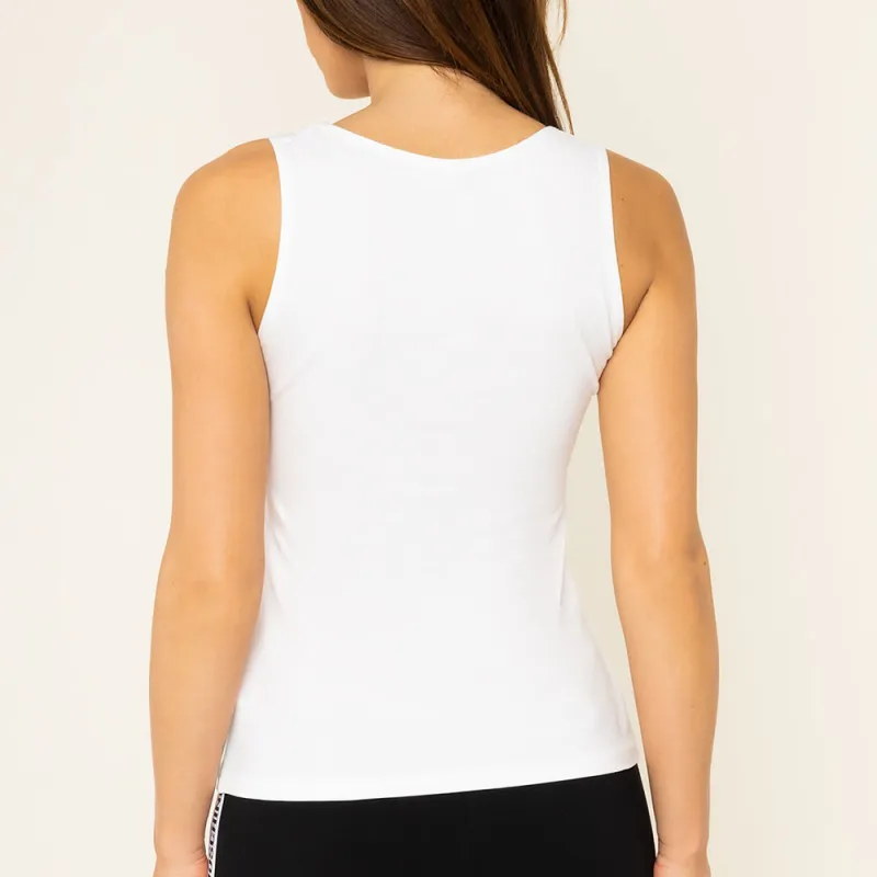 MOSCHINO Sleeveless Sports Shirts Women's White-2
