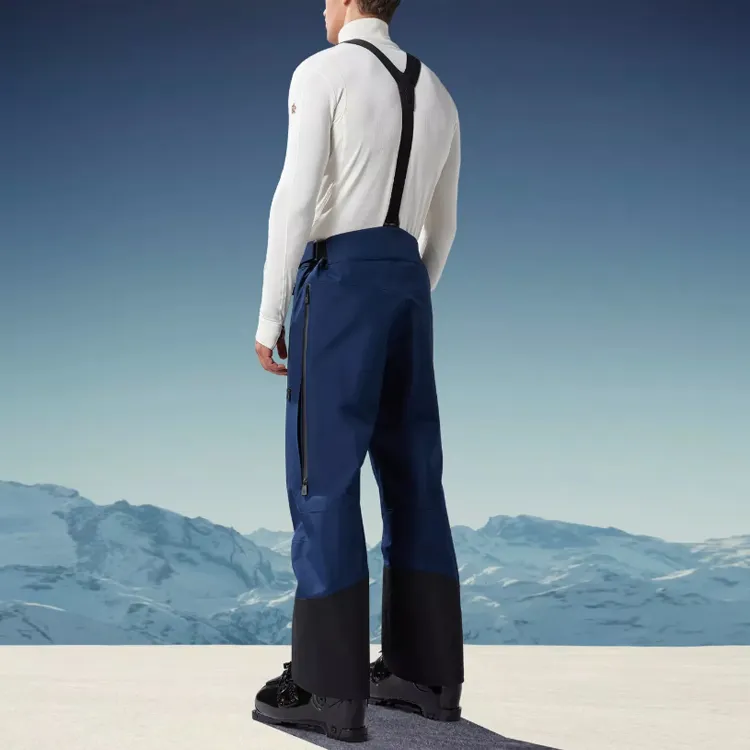Moncler Ski Pants Men Blue-2