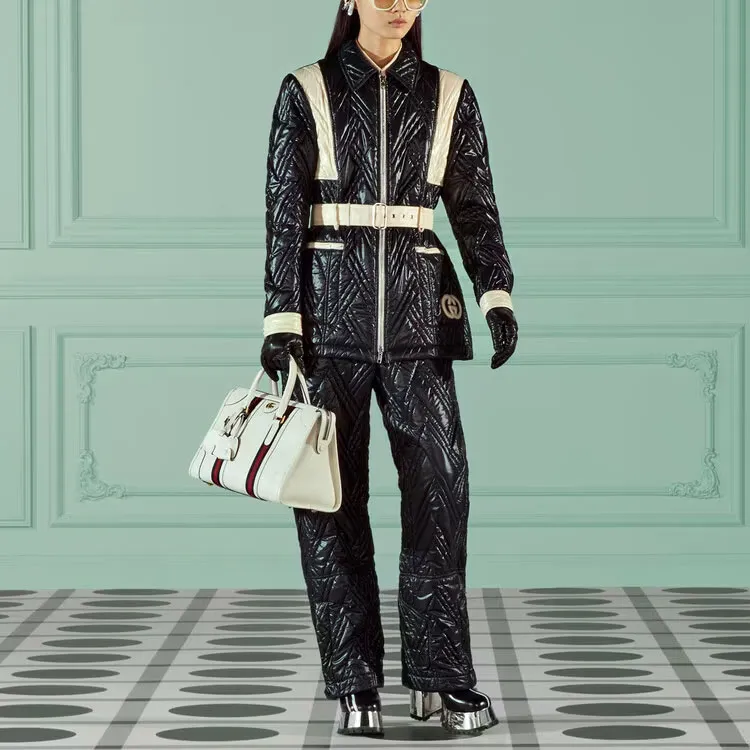 GUCCI Quilted Tone tone Jacket-2