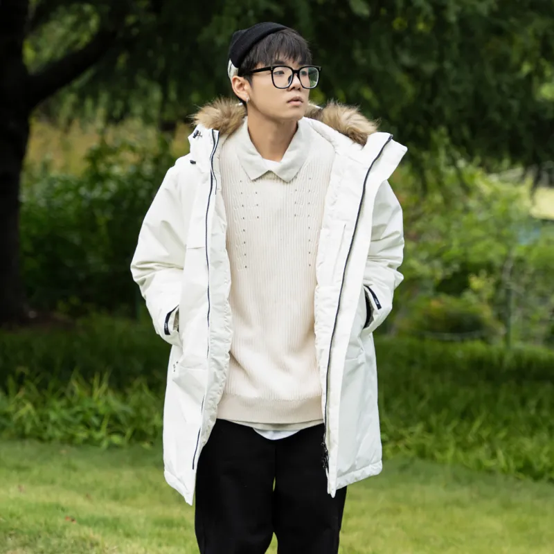New Balance Down Jacket Winter Unisex White-2