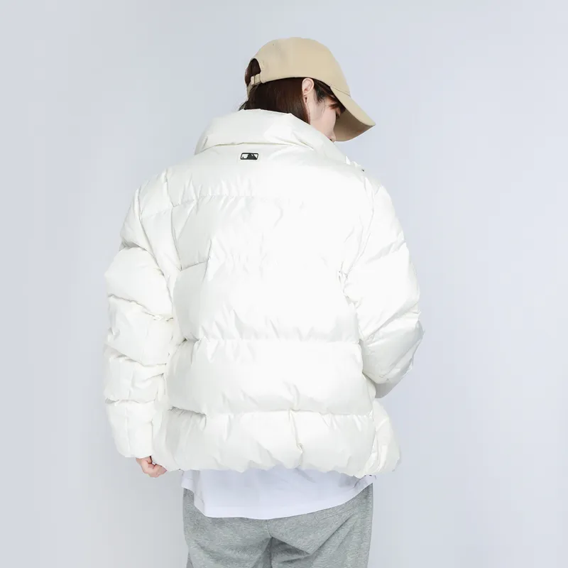 MLB Mlb Base Logo Down Jacket Unisex White-5