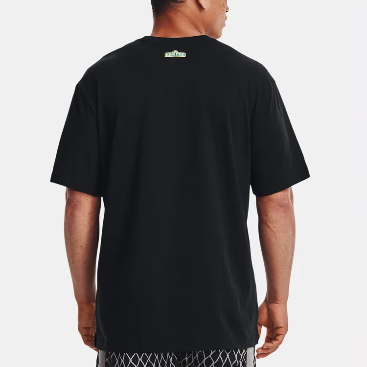 Sesame Street X Under Armour Sesame Street T Shirts Men Black-3