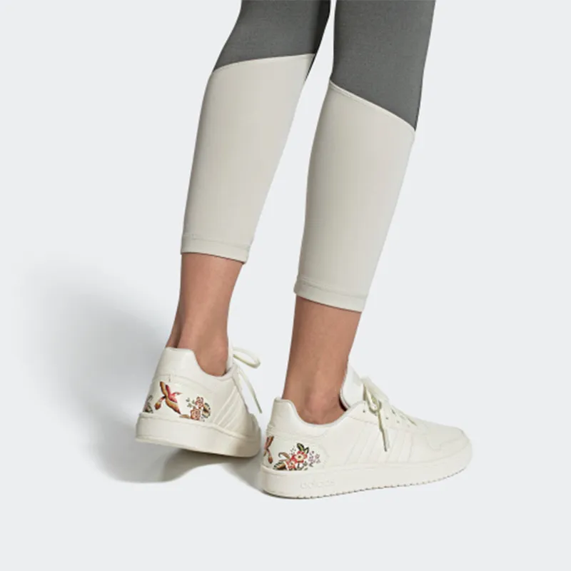 Adidas Neo Hoops 2.0 'White Floral' Women's-6