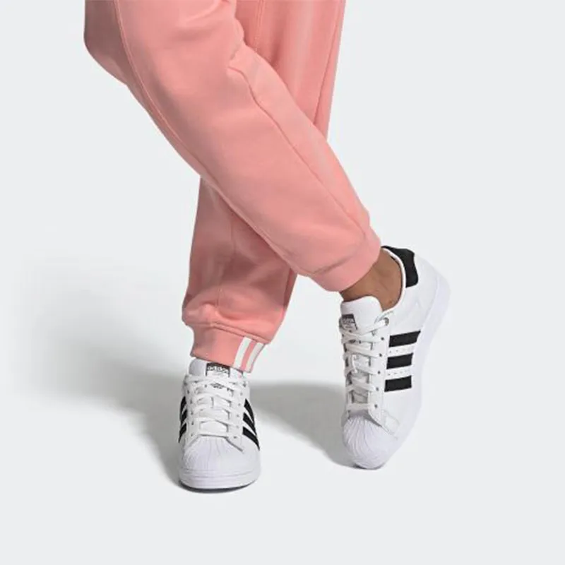 Adidas Superstar Black Corduroy Stripes Women's-6