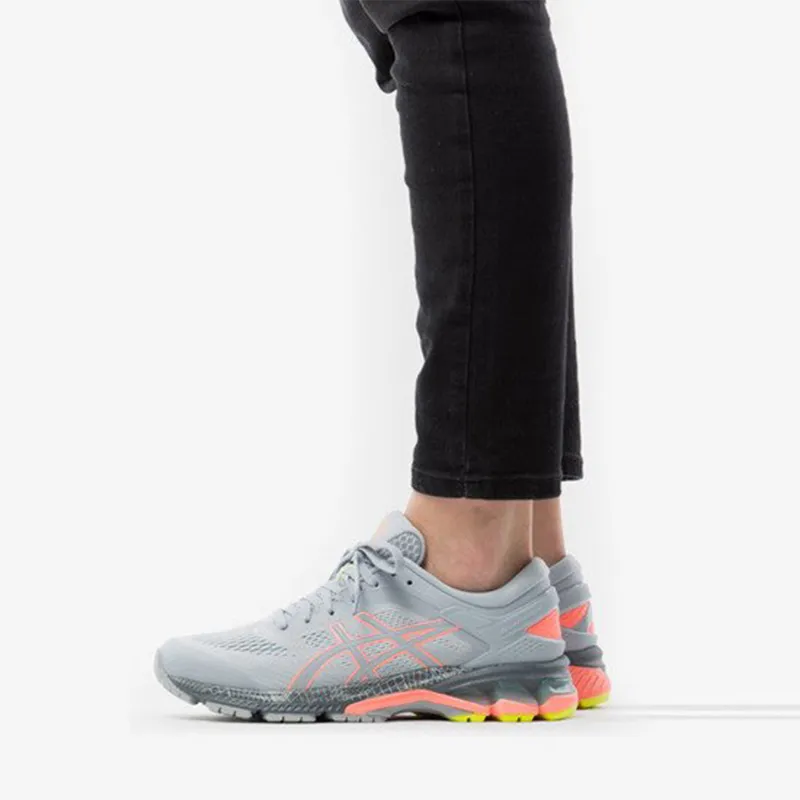 Asics Gel Kayano 26 'Hyper Flash Piedmont Grey Sun Coral' Women's-5