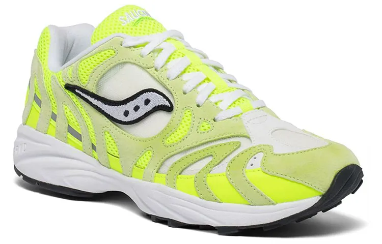 saucony Grid Azura 2000 'Citron'-2