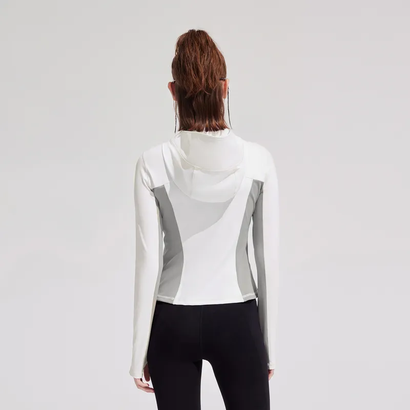 BOSIDENG Sun Protection Clothing Women's Black And White Geometric-2