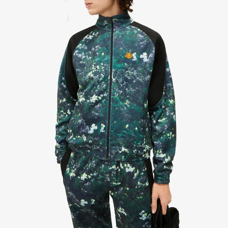 KENZO Logo Patch Zip Up Jacket-1