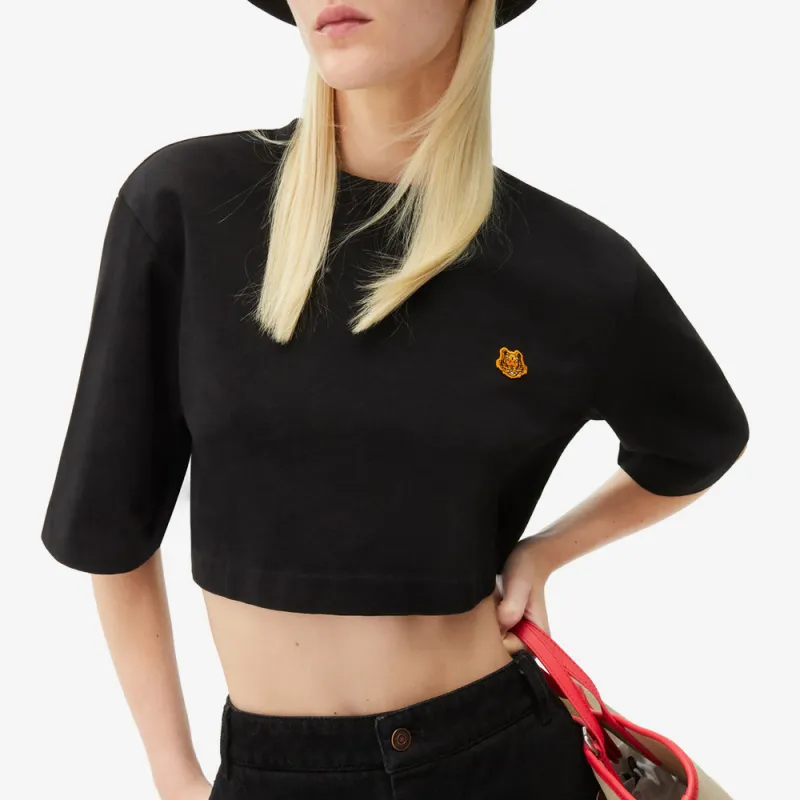 KENZO Classic Tiger Head T Shirt Women's Black-2