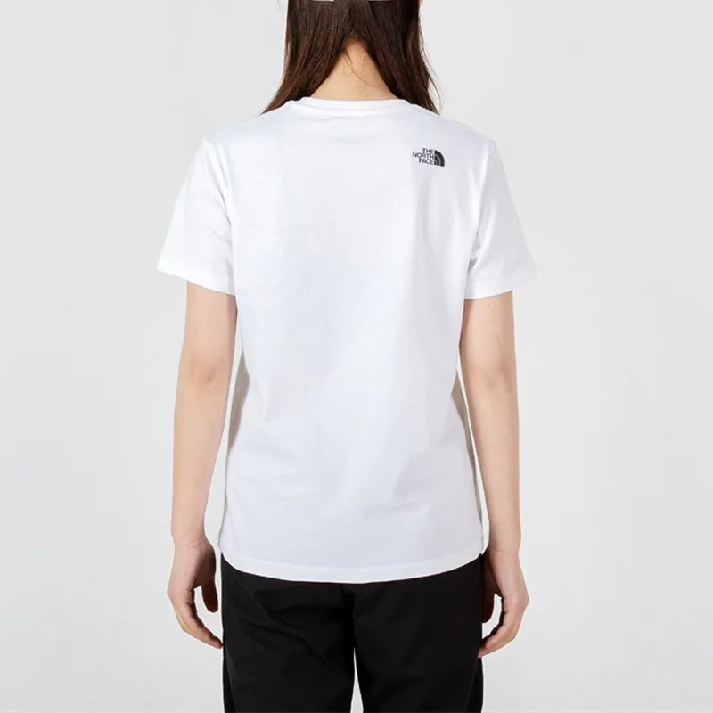 THE NORTH FACE Set in Sleeve T Shirt Women's White-3