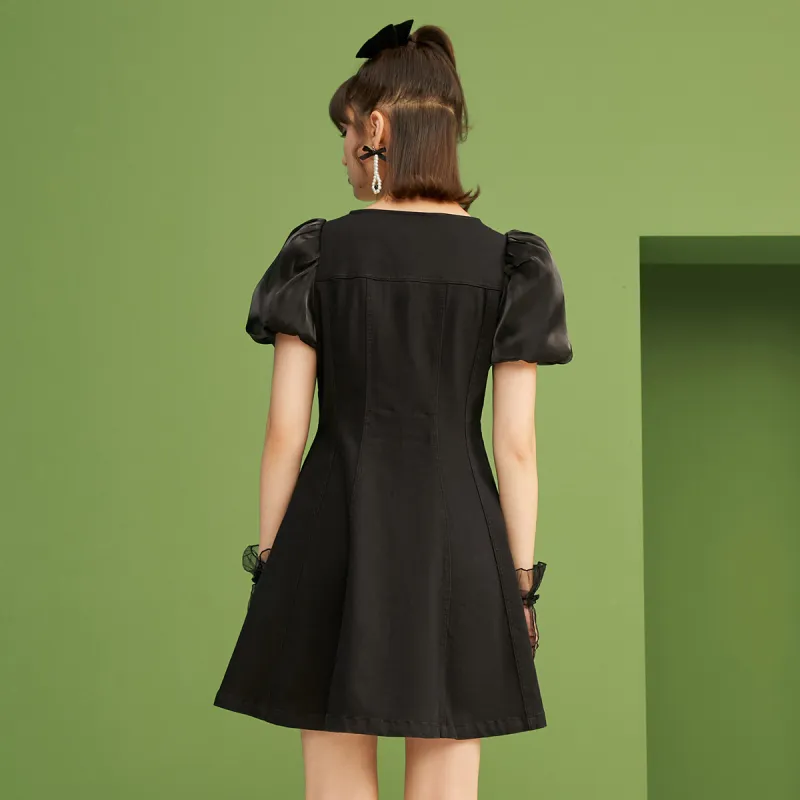 ONLY Denim Short Skirts Women's Black-2