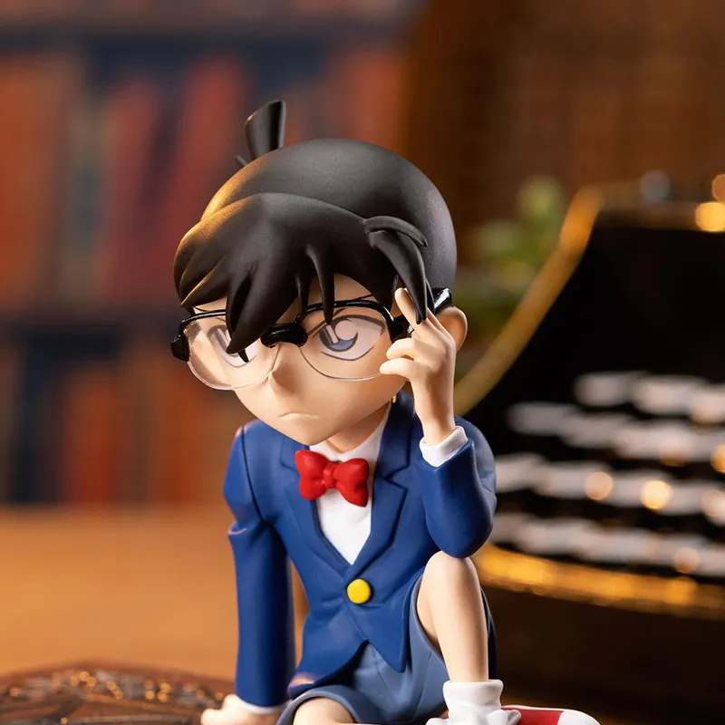 SEGA Conan Edogawa Sega Detective Conan Case Closed Conan Sitting Posture Bonus Gifts-2