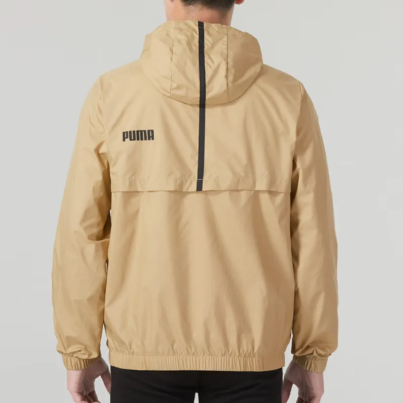 PUMA Jackets Men Khaki-3