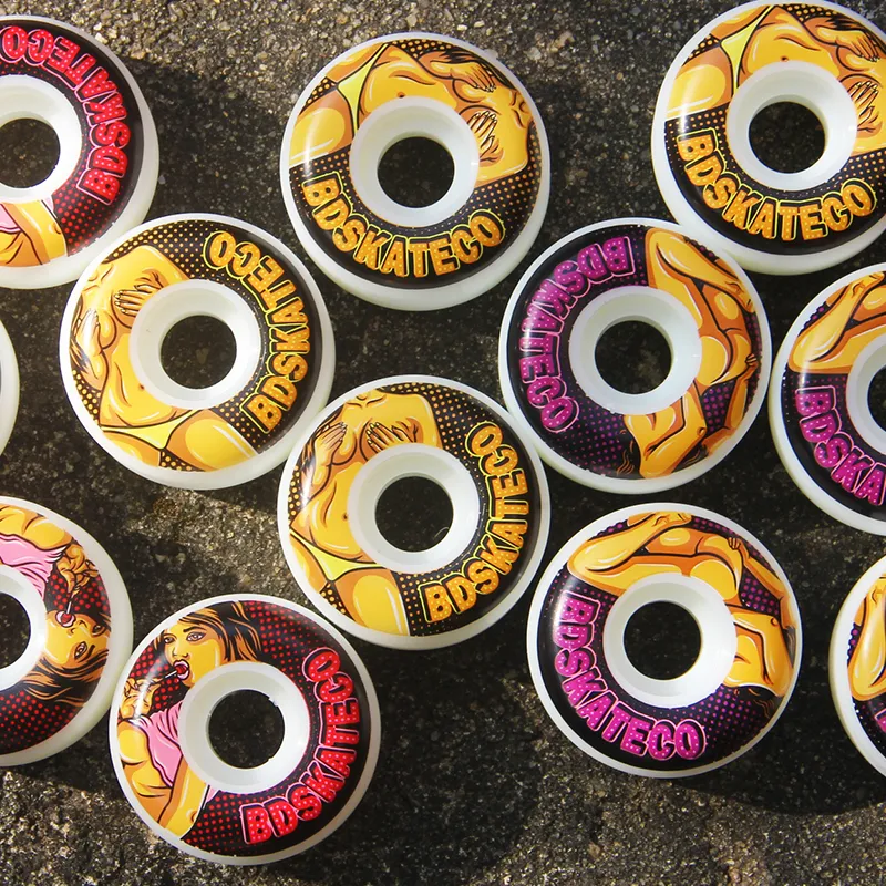 BDSKATECO Skateboard Wheels Double Kick Skateboard-3