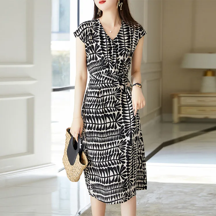 Dme Short Sleeved Dresses Women's Black-6