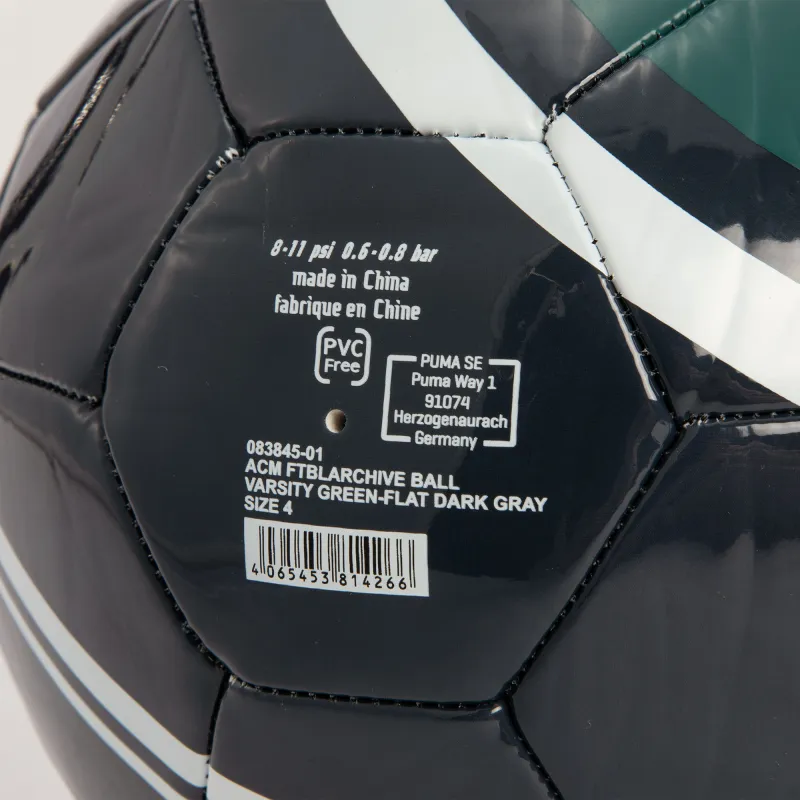 PUMA Size 4 Soccer Machine Stitched Soccer Ball Unisex Grass Ash-2