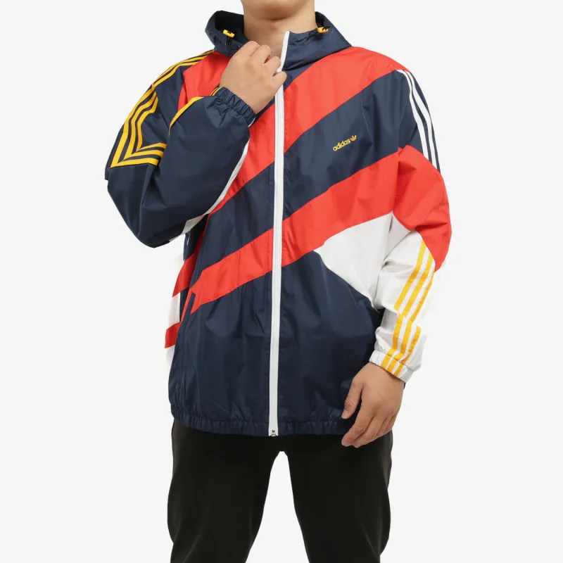 Adidas Originals Jacket Men's Navy Blue-2
