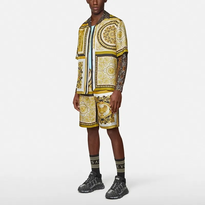 VERSACE VERSACE Shirt Men's Yellow-1