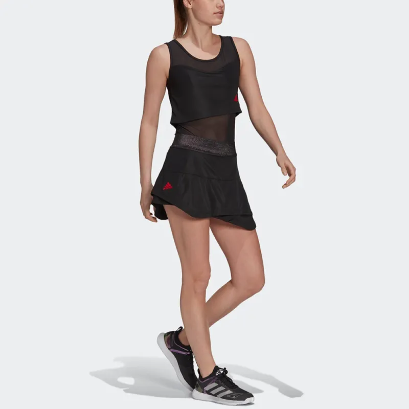 Adidas Casual Short Skirts Women's Black-1