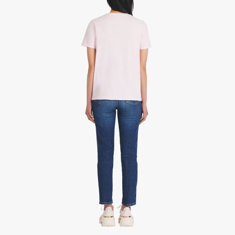 BALMAIN T-Shirts Women's Pink-3