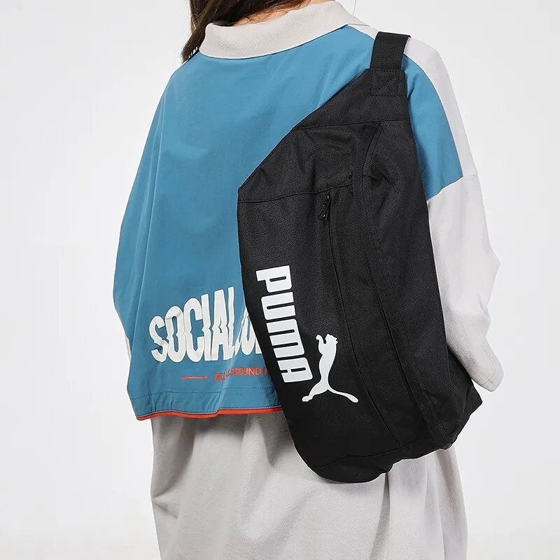 PUMA Fabric Fanny Pack Regular Unisex Black-4