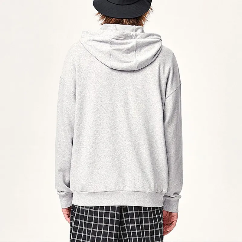 FILA Sweatshirts Unisex White Heather Gray-2