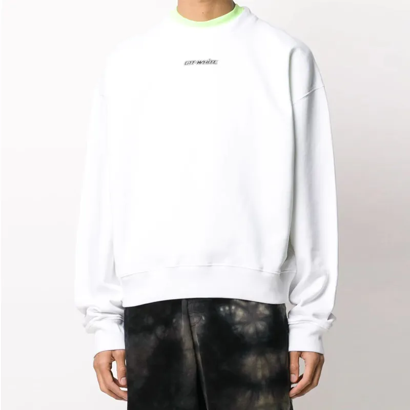OFF WHITE Oversize Fit Marker Arrows Crewneck Sweatshirt-2