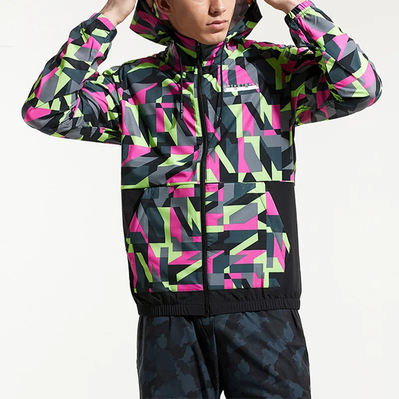 Anta Jacket Men's Fluorescent Vermilion-5