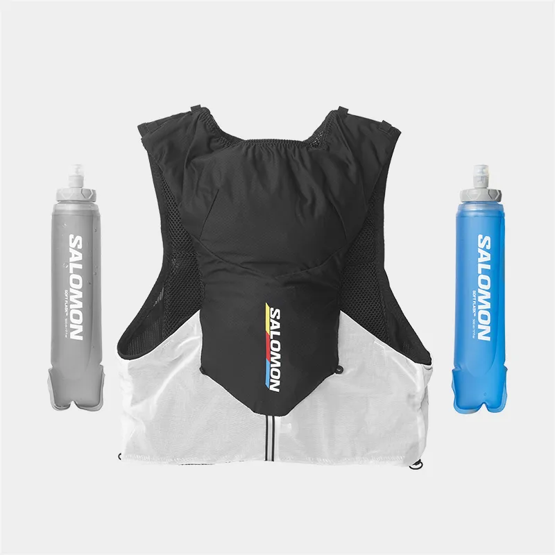 SALOMON Running Equipment Trail Running Hydration Pack Unisex Black White-4