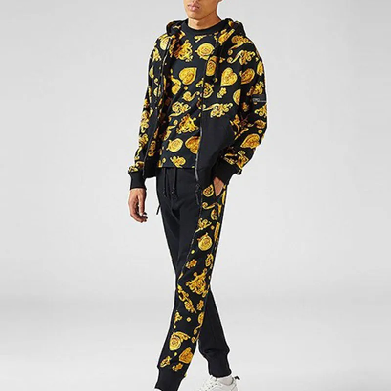 VERSACE JEANS COUTURE SS20 Straight T Shirt Men's Black-3
