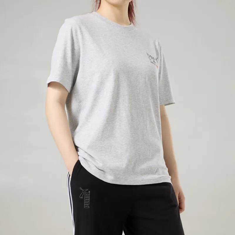 PUMA GRAPHICS JUICERY T Shirts Unisex Gray-6
