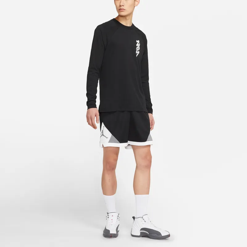 Jordan ZION SHOOTING SHIRT T Shirts Men Black-2