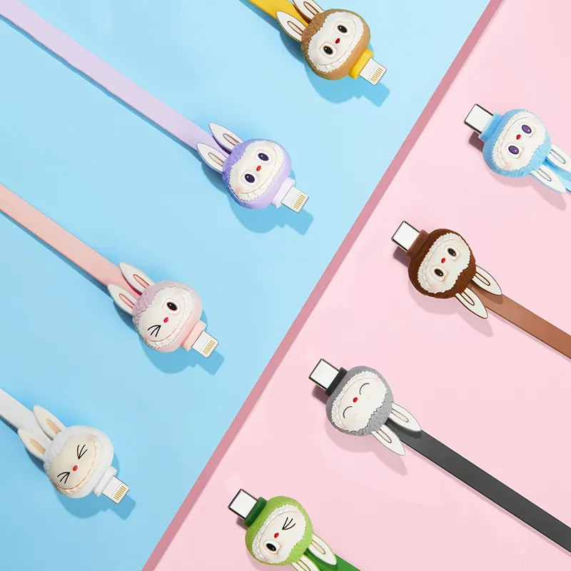 POP MART LABUBU THE MONSTERS Vintage Sweet Cable IPhone Blind Box Products Single Blind Box/whole Box 9 Pcs-1