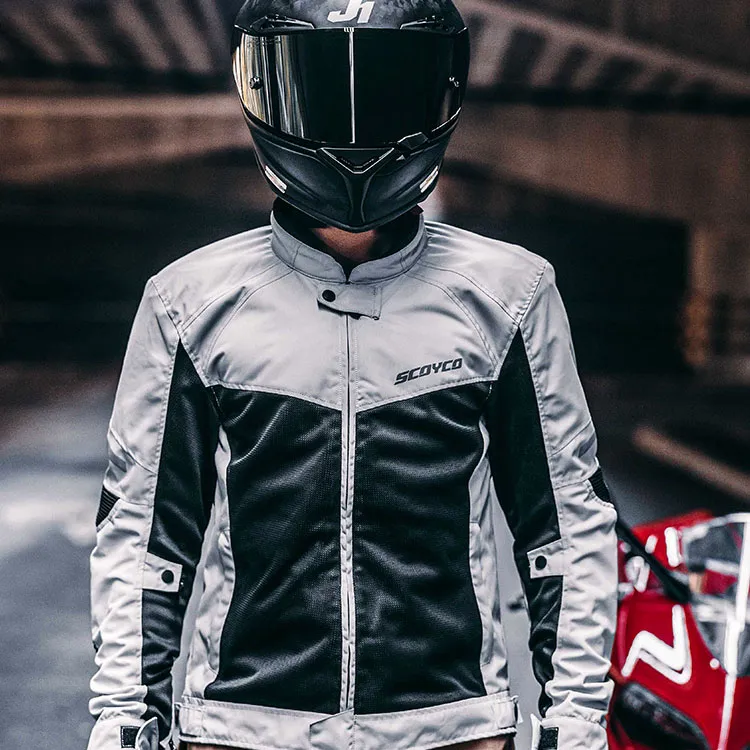 SCOYCO Motorcycle Jacket Unisex JK118 Black-3
