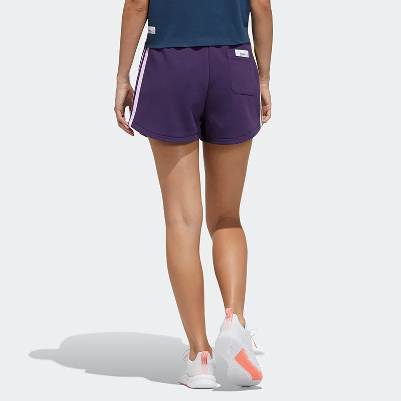 Adidas Neo Sports Shorts Women's Purple-3