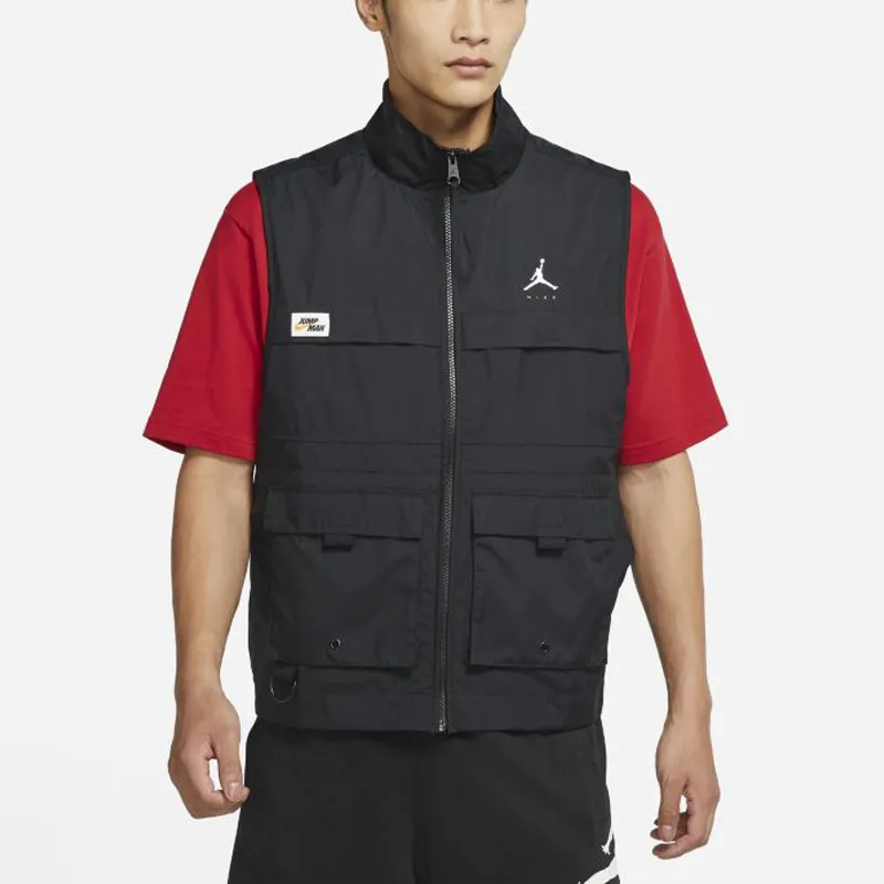 Jordan Vests Men Black-5