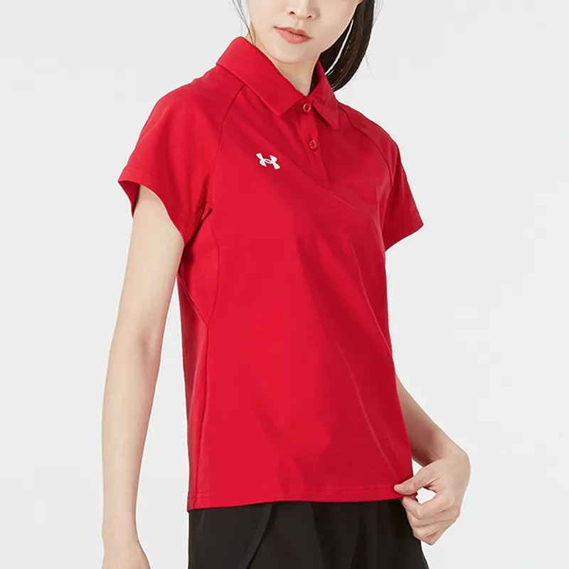 Under Armour Polo Shirts Women's Red-3